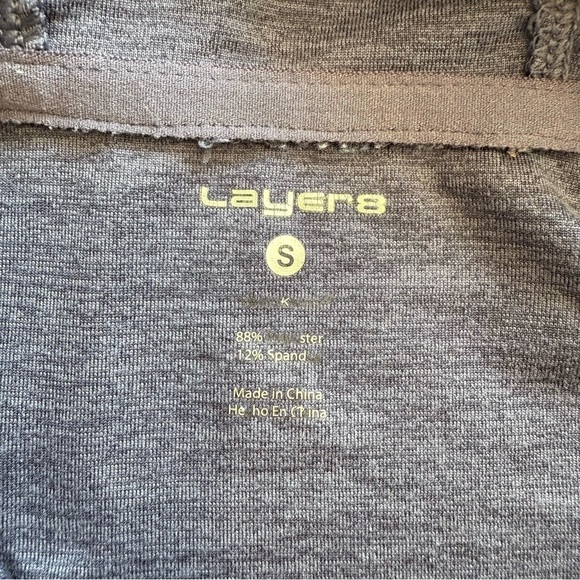 Layer 8 Women's Heathered Purple Hoodie - Picture 3 of 3